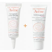 Avene Pack Anti-rojeces Emulsion Hidratante Protectora 40 ml Contorno de Ojos Calmante 10 ml
