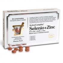 Antioxidantes ActiveComplex Selenio Zinc 60 Comprimidos Pharma Nord