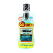 Listerine Zero 500ml Listerine Mentol 250ml