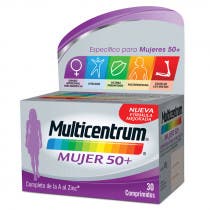 Multicentrum 50 Mujer 30 Comprimidos