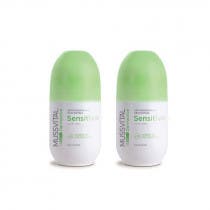 Mussvital Dermactive Desodorante Sensitive Aloe Vera 75 ml 75 ml DUPLO