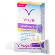 Crema Diaria 2 en 1 con Avena Prebiotica Vagisil 15Gr