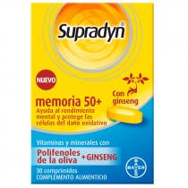 Supradyn Memoria 50 Anos Vitaminas 30 Comprimidos
