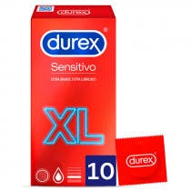 Durex Preservativo Sensitivo Suave XL 10Uds