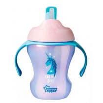 Tommee Tippee Explora Easy Drink Gobelet Paille 230ml Lila 6 Mois