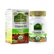 Vitamina D3 Garden Natures Plus 60 Capsulas