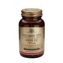 Solgar vitamina D3 4000 UI (Colecalciferol) 60 c