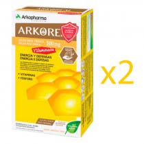 Pack Jalea Real Vitaminada Arkoreal Arkopharma 2x20 Ampollas