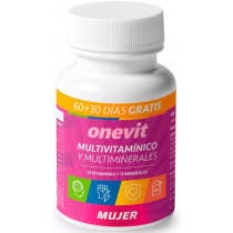 Onevit Multivitamine Femmes 60+30 Gélules