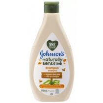 Johnson's Naturally Sensitive Champu Aloe Vera 395 ml
