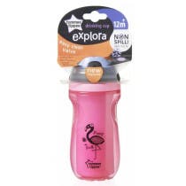 Tommee Tippee Explora Tasse Isotherme Rose 260ml +12 Mois