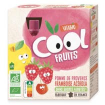 Vitabio Cool Fruits Manzana y Frambuesa 4x90 gr
