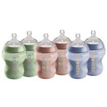 Tommee Tippee Closer to Nature Biberon Be Kind Multicolor 260 ml 6 uds