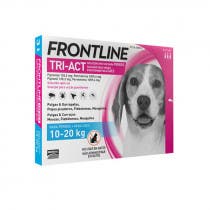 Frontline Tri Act Perros 10-20kg 3 Pipetas