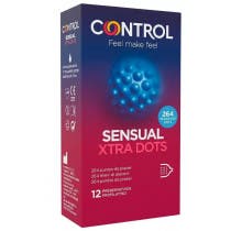 Préservatifs Control Sensual Xtra Dots 12 Unités