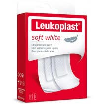 Leukoplast Soft White 19 mm x 72 mm 20 uds