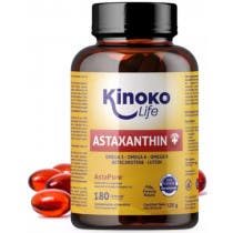 Kinoko Life Astaxantina Plus 180 Capsulas