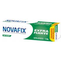 Novafix Extrafuerte Crema Adhesiva Protesis Dentales Sin sabor 20 gr