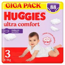 Huggies Ultra Comfort Panal Braguita Disney Talla 3 (6-11 kg) 88 uds