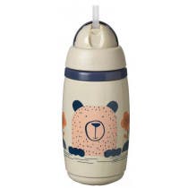 Tommee Tippee Vaso SuperStar Termico con Cana 266 ml 12m Gris