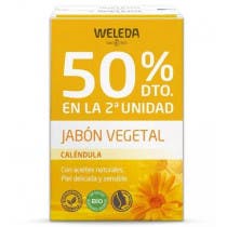 Weleda Jabon Vegetal Calendula Duplo 2. Ud. 50 Dto.