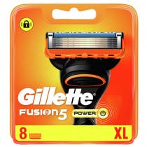 Recambios Fusion5 Power Gillette 8Uds