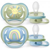 Philips Avent 2 Chupetes Ultra Air Nino 0-6m 2 uds