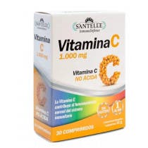 Santelle Vitamina C no acida 30 Comprimidos