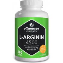 Vitamaze L-Arginina 750 mg 360 Capsulas