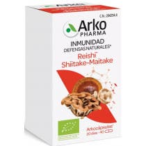 Arkopharma Arkocapsulas Reishi Shitake-Maitake Bio 40 Capsulas