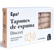 EPS Tapon Espuma Discret Talla L 6 uds