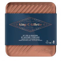 Gillette King Pack Maquina Afeitar Cuello Gel de Afeitar Caja