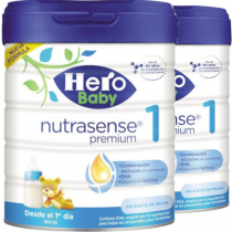 Hero Baby Nutrasense Premium Leche 1 hasta 6m 2x800 gr