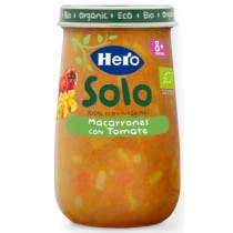 Hero Solo Tarrito Macarrones con Tomate ECO 190 gr