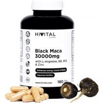 Hivital Maca Negra 30000 mg 180 Capsulas Veganas