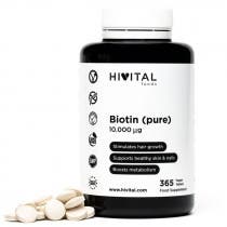 Hivital Biotina 10.000mcg 365 Comprimidos
