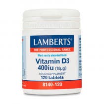 Lamberts Vitamina D3 400 UI (10g) 120 Comprimidos
