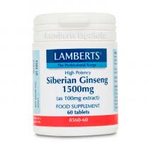 Lamberts Ginseng Siberiano 1500mg 60 Comprimidos
