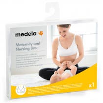 Medela Sujetador Maternity and Nursing Blanco Talla M