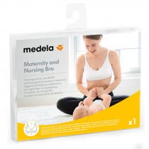 Medela Sujetador Maternity and Nursing Negro Talla L