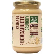 NaturGreen Crema de Cacahuete Crunchy Bio 330 gr