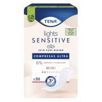 TENA Lights Sensitive Protegeslip Mini Ultra 20 ud