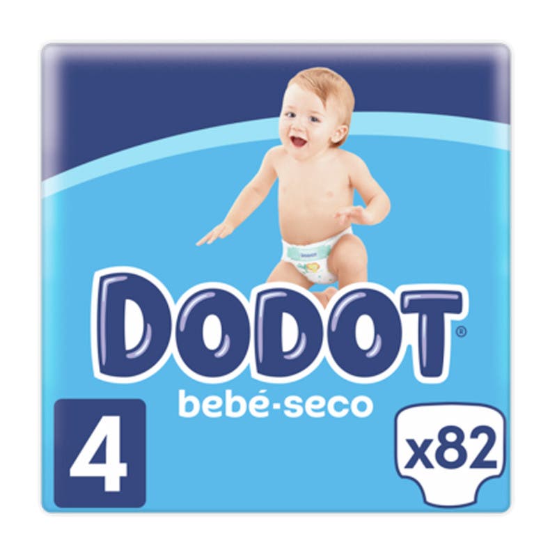 100 couches Protection douce de la peau de Dodot avec ingrédients d'origine végétale Dodot Couches pour bébé 2-5 kg Taille 1 