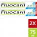 Fluocaril Junior Gel Bubble 6-12 Anos 2x75 ml FORMATO AHORRO